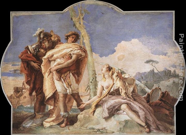 Giovanni Battista Tiepolo Rinaldo Abandoning Armida